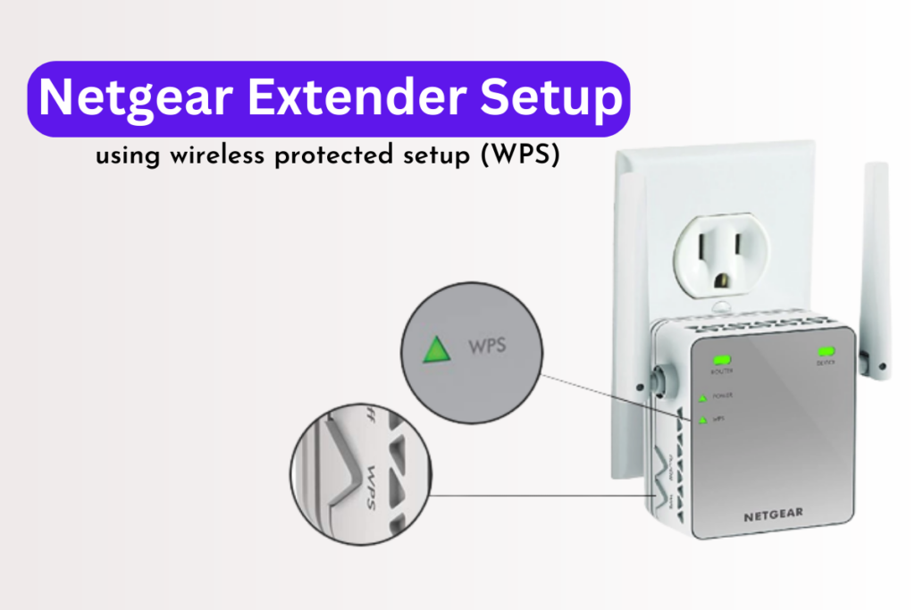 Netgear extender setup using WPS