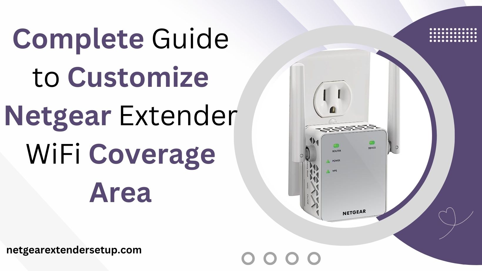 Read more about the article Complete Guide to Customize Netgear Extender WiFi Coverage Area
