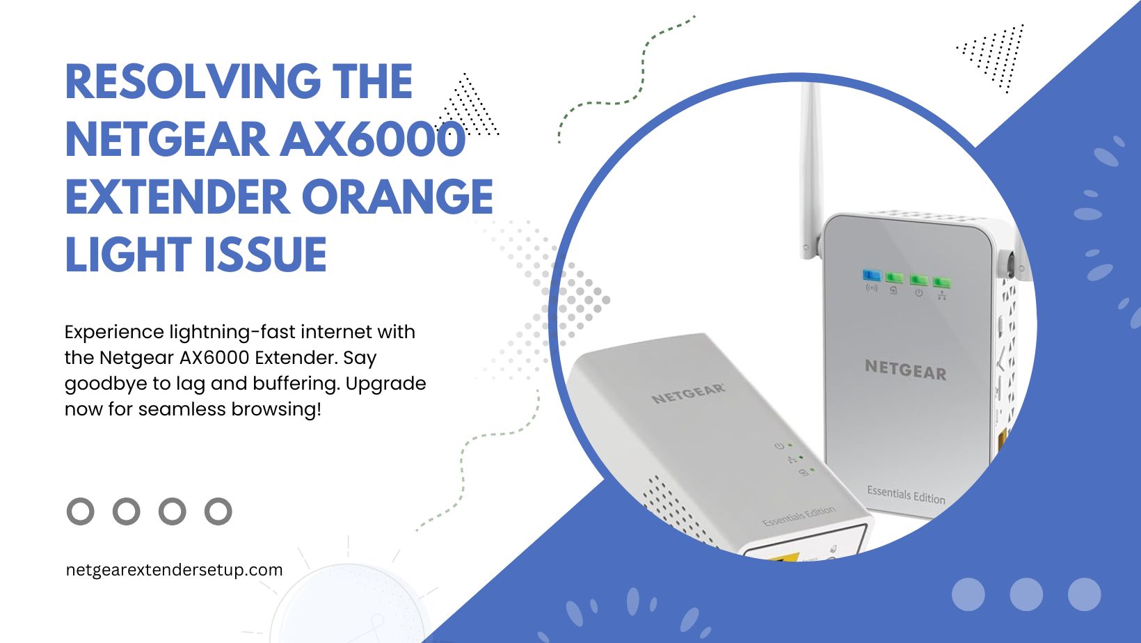 You are currently viewing Resolving the Netgear AX6000 Extender Orange Light Issue